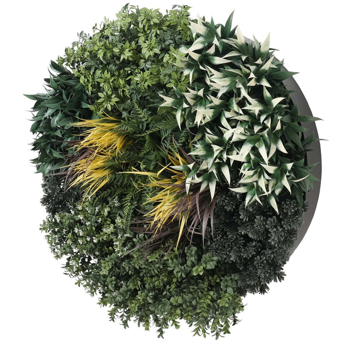 UV Green Fields 80cm Green Wall Disc (Black)