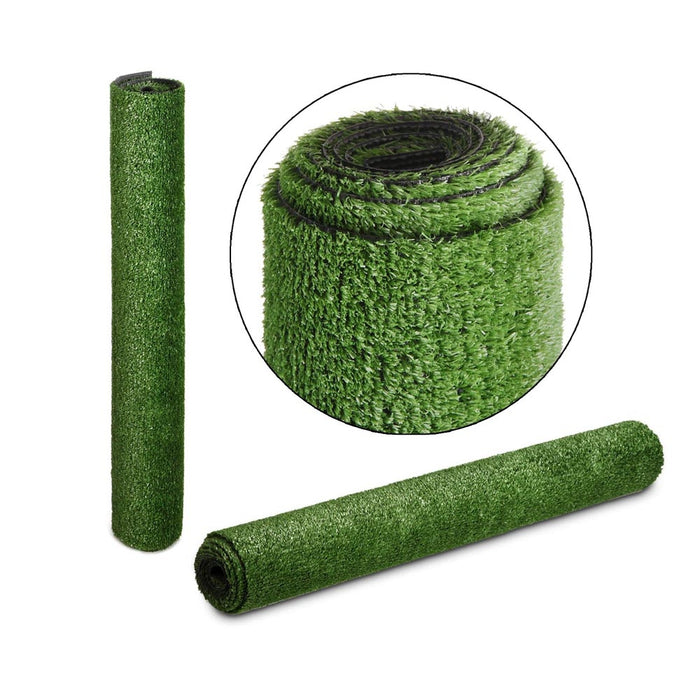 Primeturf Artificial Grass Synthetic Fake Turf Olive Plants Plastic Lawn 10mm