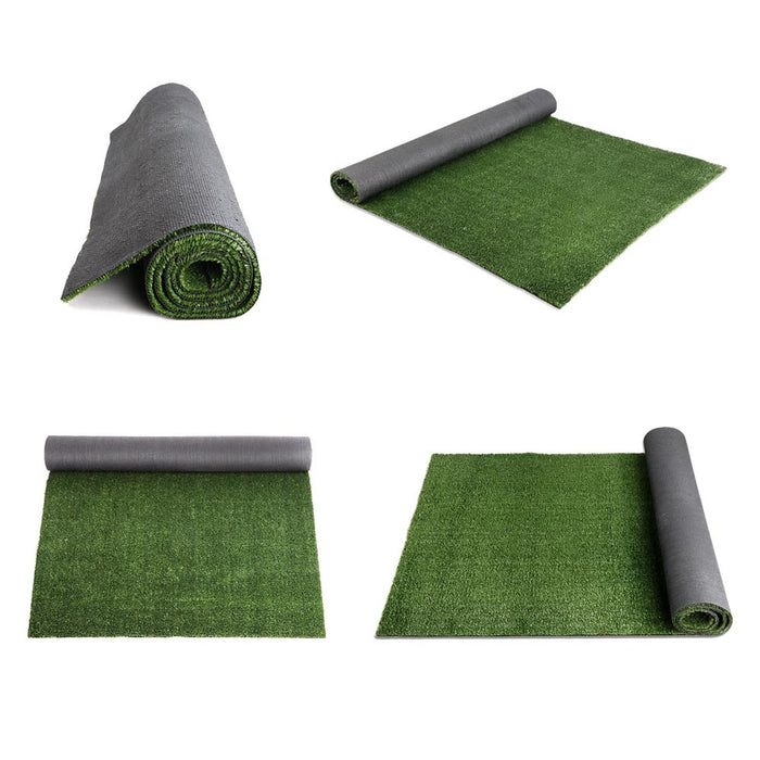 Primeturf Artificial Grass Synthetic Fake Turf Olive Plants Plastic Lawn 10mm