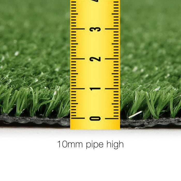 Primeturf Synthetic Artificial Grass Fake Turf 2Mx5M Plastic Olive Lawn 10mm