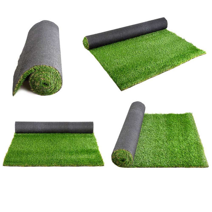 Primeturf Synthetic Artificial Grass Fake 10SQM Turf Plastic Plant Lawn 20mm