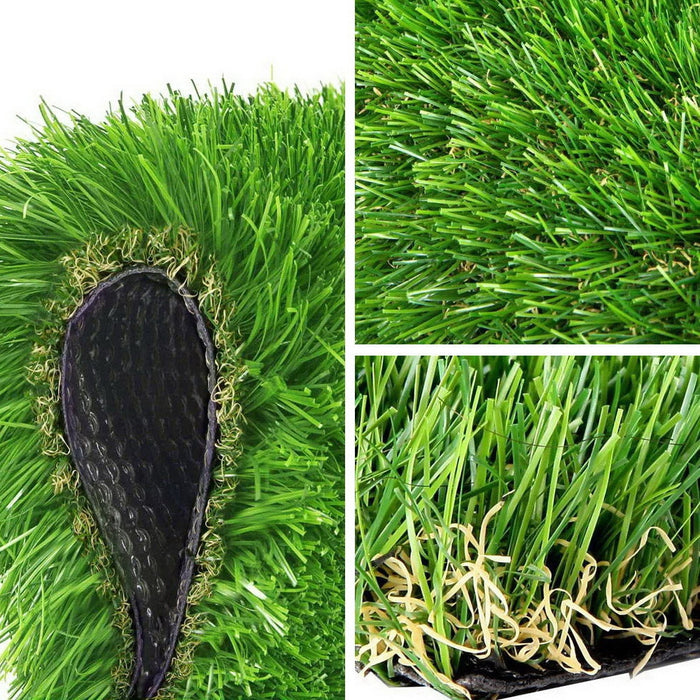 Primeturf Synthetic Artificial Grass Fake 2mx 5m Turf Plastic Plant Lawn 20mm