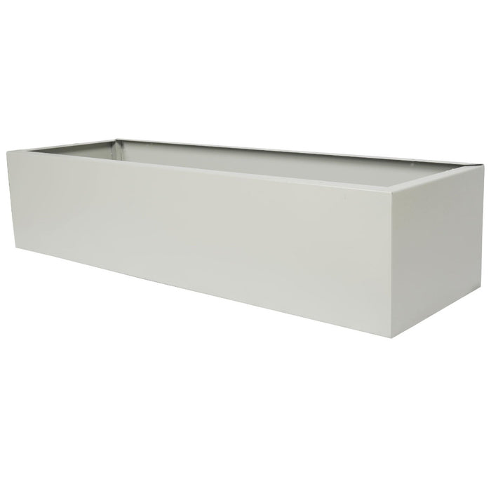 Grey Metal Planter Medium